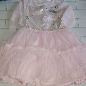 Disney PRINCESS Pink Sparkle Kids DRESS